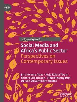 cover image of Social Media and Africa's Public Sector